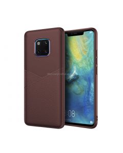 Ultra-thin Shockproof Soft TPU + Leather Case for Huawei Mate 20