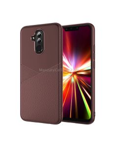 Ultra-thin Shockproof Soft TPU + Leather Case for Huawei Mate 20 Lite