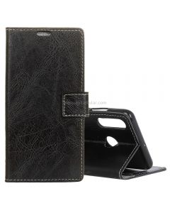 Retro Crazy Horse Texture Horizontal Flip Leather Case for Huawei P30 Lite, with Wallet & Holder & Card Slots & Photo Frame