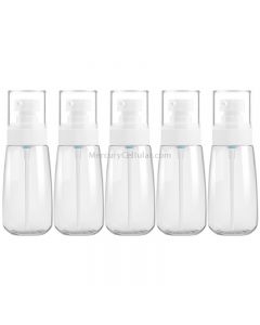 5 PCS Travel Plastic Bottles Leak Proof Portable Travel Accessories Small Bottles Containers, 80ml