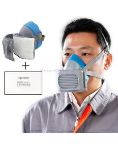 CP-3600 Industrial Self-suction KN95 Filtering Respirator Dustproof Mask PM2.5 Antivirus Anti-fog Half Face Mask with 20 PCS KN95 Filter Pads