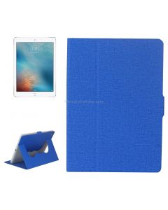 For iPad Air / iPad Air 2 / iPad Pro 9.7 / iPad 9.7 (2018) & iPad 9.7 (2017) Cloth Texture Horizontal Flip Leather Case with Holder & Sleep / Wake-up Function