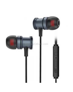 KIVEE KV-MT11 1.2m Wired In Ear 3.5mm Interface Mega Bass Stereo Earphones with Mic