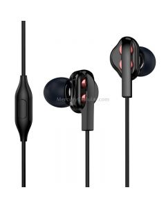 KIVEE KT-MT19 1.2m Wired In Ear 3.5mm Interface HiFi Stereo Earphones with Mic