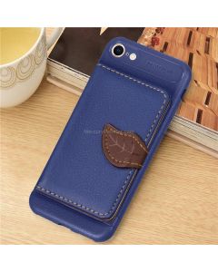 Leaf Style Magnetic Leather Case For iPhone SE 2020 & 8 & 7 , with Holder & Card Slots & Wallet & Photo Frame