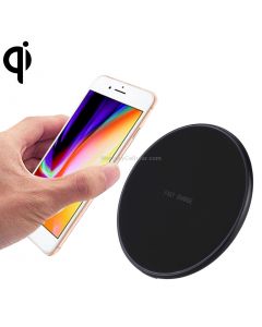 DC9V 1.67A / 5V 1A Universal Round Shape Fast Qi Standard Wireless Charger with Indicator Light, For iPhone X & 8 & 8 Plus, Galaxy, Huawei, Xiaomi, LG, Nokia, Google and other QI Standard Smartphones