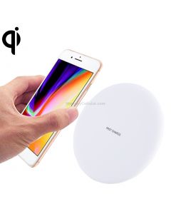 9V 1A / 5V 1A Universal Round Shape Fast Qi Standard Wireless Charger, For iPhone X & 8 & 8 Plus, Galaxy, Huawei, Xiaomi, LG, Nokia, Google and other QI Standard Smartphones
