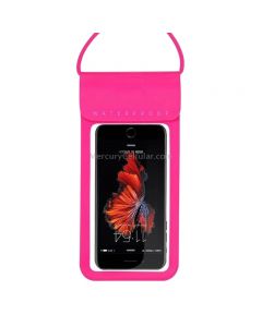 Outdoor Diving Swimming Mobile Phone Touch Screen Waterproof Bag for 6 to 7 Inch Mobile Phone