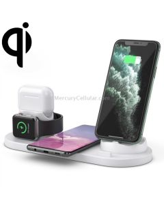 6 in 1 10W Qi Standard Wireless Charger Stand