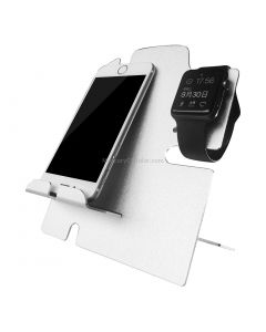 Apple Watch Stand With iPhone Dock - 2 in 1 Charging Station for All iWatch and Phone Models
