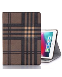 Plaid Texture Horizontal Flip PU Leather Case for iPad Pro 12.9 inch (2018), with Holder & Card Slots & Wallet