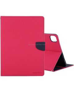 For iPad Pro 12.9 2020 GOOSPERY FANCY DIARY Cross Texture Leather Case with Holder & Card slots & Wallet