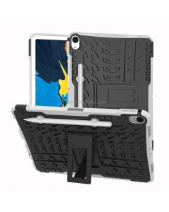 Tire Texture TPU+PC Shockproof Case for iPad Pro 11 inch (2018), with Holder & Pen Slot
