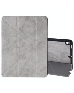 Silk Texture Horizontal Flip Leather Case for iPad Air 2019 / Pro 10.5 inch, with Three-folding Holder & Sleep / Wake-up Function