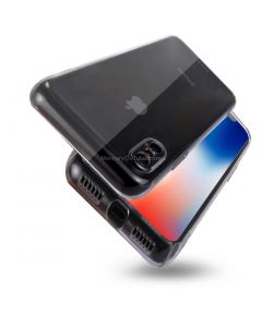 For iPhone X / XS PC Transparent Protective Back Cover Case