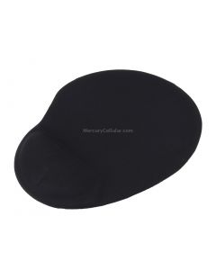 Slim Smooth Microfiber Surface Anti-Slip Silicon Bottom Game Mouse Pad Mat with Bulgy Wrist Placement, Size: 25 x 21 x 1.8cm
