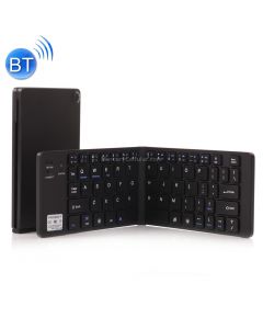 GK228 Ultra-thin Foldable Bluetooth V3.0 Keyboard, Built-in Holder, Support Android / iOS / Windows System