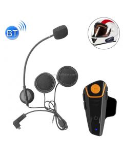 BT-S2 Single 2.4GHz Bluetooth V3.0 Interphone Headsets for Motorcycle Helmet, Auto Answering, Support FM, Intercom Distance up to 1000m