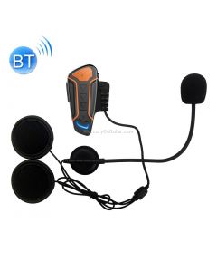 WT003 1000m IPX5 Waterproof Motorcycle 2 Users Full Duplex Talking Bluetooth Intercom Multi-Interphone Headsets, Support Receive Calling & Listen Music & Noise Reduction
