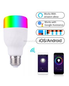 E27 RGB Dimming WIFI Smart LED Light Bulb