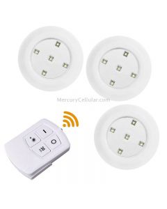 5W 3 x COB Night Light 5 LEDs Wall Lamp with Remote Control