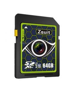 Zsuit Honeycomb Series 64GB Camera Lens Pattern SD Memory Card for Driving Recorder / Camera and Other Support SD Card Devices