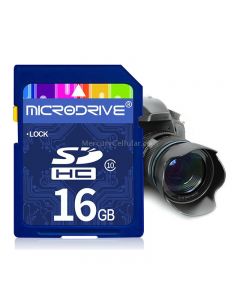 Microdrive 16GB High Speed Class 10 SD Memory Card for All Digital Devices with SD Card Slot