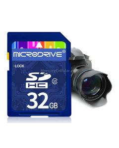 Microdrive 32GB High Speed Class 10 SD Memory Card for All Digital Devices with SD Card Slot