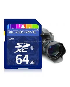 Microdrive 64GB High Speed Class 10 SD Memory Card for All Digital Devices with SD Card Slot