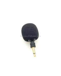 MK-5 Mono 3.5mm Gold Plated Plug Live Mobile Phone Tablet Laptop Mini Bend Microphone