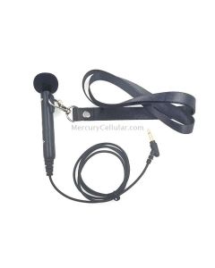 MK-7 3.5mm Elbow Head Handheld Loudspeaker Neck-mounted Microphone with Lanyard, Length: 1m