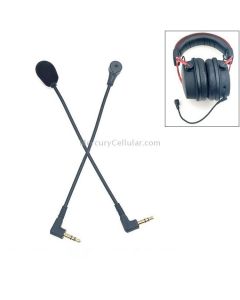 ZJ033MR-03 19cm Stereo 3.5mm Angle Head Plug Gaming Headset Sound Card Live Microphone