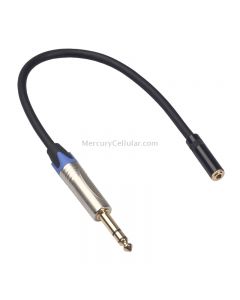 TC203NF03 6.35mm Male to 3.5mm Female Audio Cable, Length: 0.3m