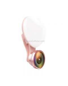 RK47 Portable Tri-color Adjustable Brightness Heart-shaped Fill Light