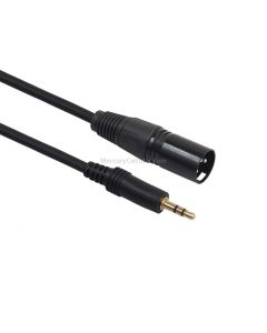 351930 3.5mm Male to XLR Male Microphone Audio Cord, Length: 3m