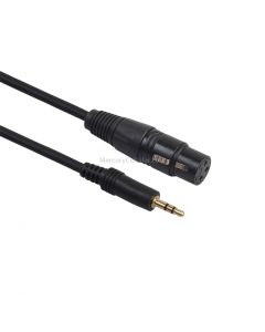 352030 3.5mm Male to XLR Female Microphone Audio Cord, Length: 3m
