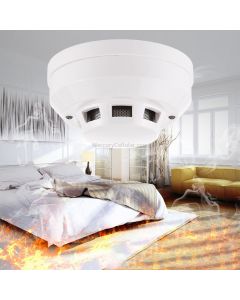 Photoelectric Smoke Detector with Red LED Indicator
