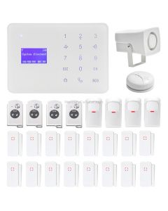 YA-700-GSM-13 Wireless Touch Key LCD Display Security GSM Alarm System Kit