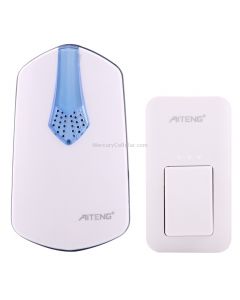 AITENG V026G Life Waterproof Battery-Free Wireless Doorbell, 1 Receiver + 1 x Transmitter, Receiver Distance: 130m, US Plug