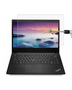 0.4mm 9H Surface Hardness Full Screen Tempered Glass Film for Lenovo ThinkPad E485 14 inch