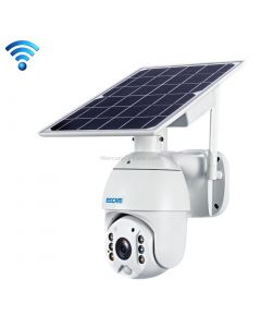 ESCAM QF280 HD 1080P IP66 Waterproof WiFi Solar Panel PT IP Camera with Battery, Support Night Vision / Motion Detection / TF Card / Two Way Audio
