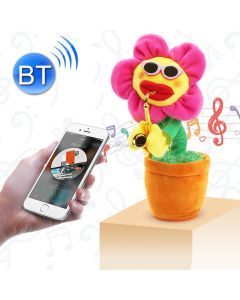 Sunflower Sax Style Bluetooth Plush Children Adult Toy ,Support USB Charging & Battery