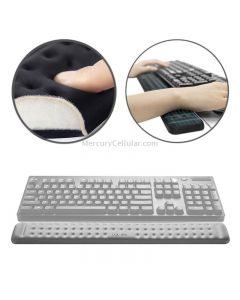 Mechanical Keyboard Wrist Rest Memory Foam Mouse Pad, Size : L