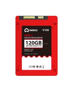 eekoo F-ONE 120GB SSD SATA3.0 6Gb / s 2.5 inch TLC Solid State Hard Drive with 1GB Independent Cache for Desktop PC / Laptop, Read Speed: 500MB / s, Write Speed: 180MB / s