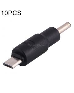 10 PCS 3.5 x 1.35mm to Micro USB DC Power Plug Connector