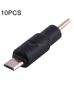 10 PCS 2.5 x 0.7mm to Micro USB DC Power Plug Connector