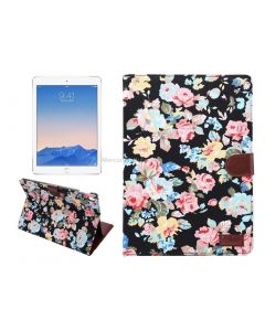 Flowers Cloth Pattern Horizontal Flip Leather Case with Sleep / Wake-up Function & Holder & Card Slots & Wallet for iPad Pro 9.7 inch