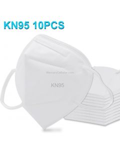 10 PCS KN95 n95 Foldable Earloop Breathable Respirator Dustproof Antiviral Anti-fog Protective Face Mask