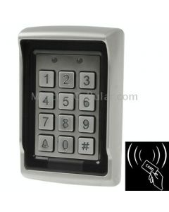 Stainless Steel Stand-Alone Single Door Access Controller with Keypad, Support EM Card Reader