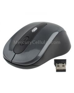 2.4GHz Wireless Optical Mouse with USB Receiver, Plug and Play, Working Distance up to 10 Meters